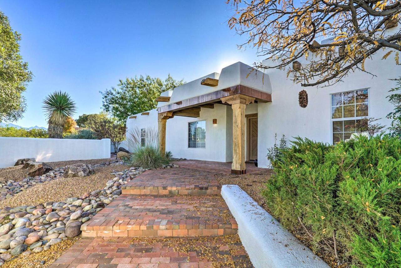 Las Cruces Home La Casa Blanca With Courtyard Exterior photo