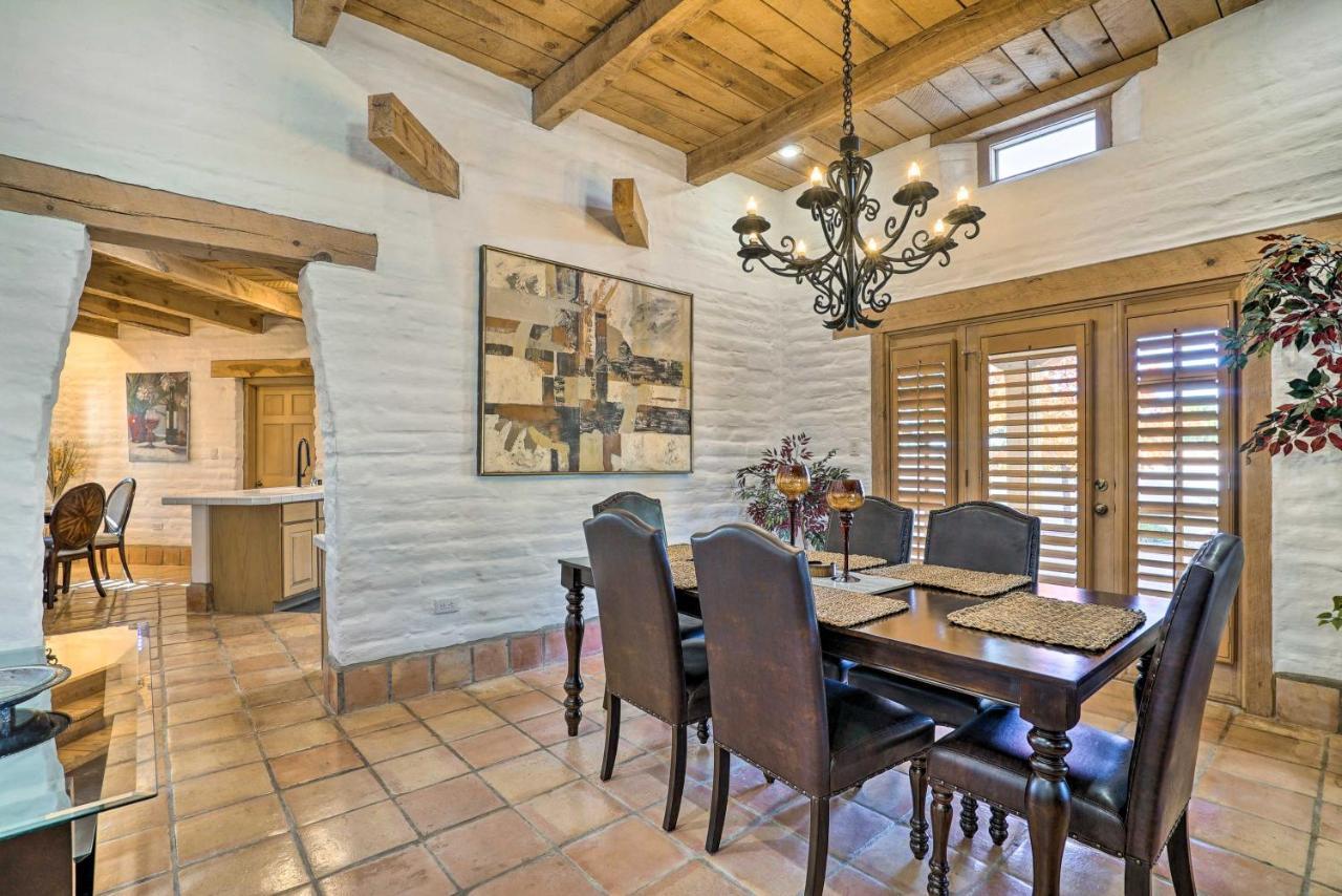 Las Cruces Home La Casa Blanca With Courtyard Exterior photo