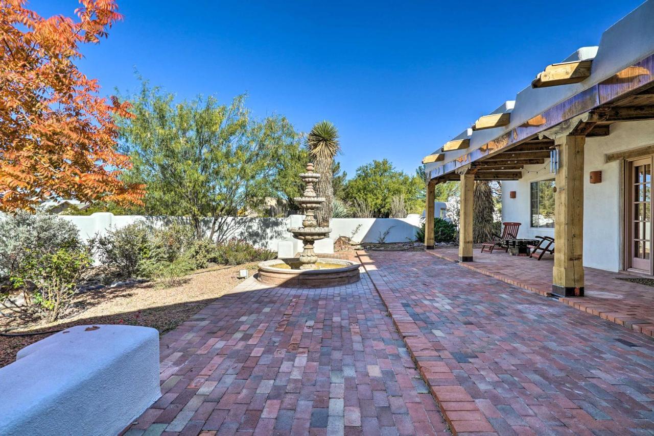 Las Cruces Home La Casa Blanca With Courtyard Exterior photo