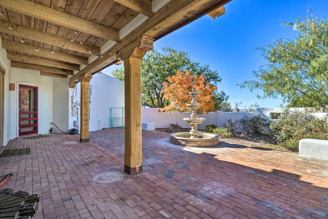 Las Cruces Home La Casa Blanca With Courtyard Exterior photo