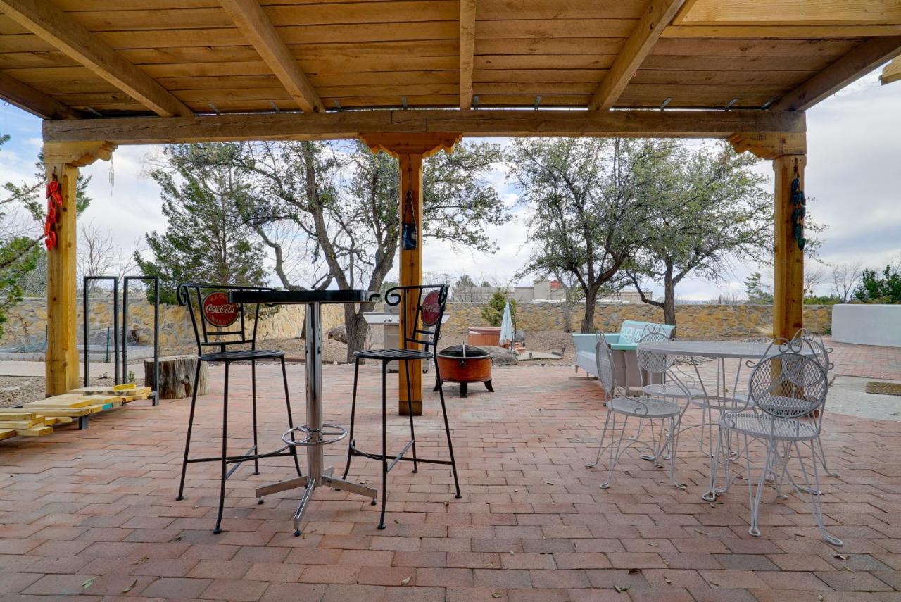 Las Cruces Home La Casa Blanca With Courtyard Exterior photo